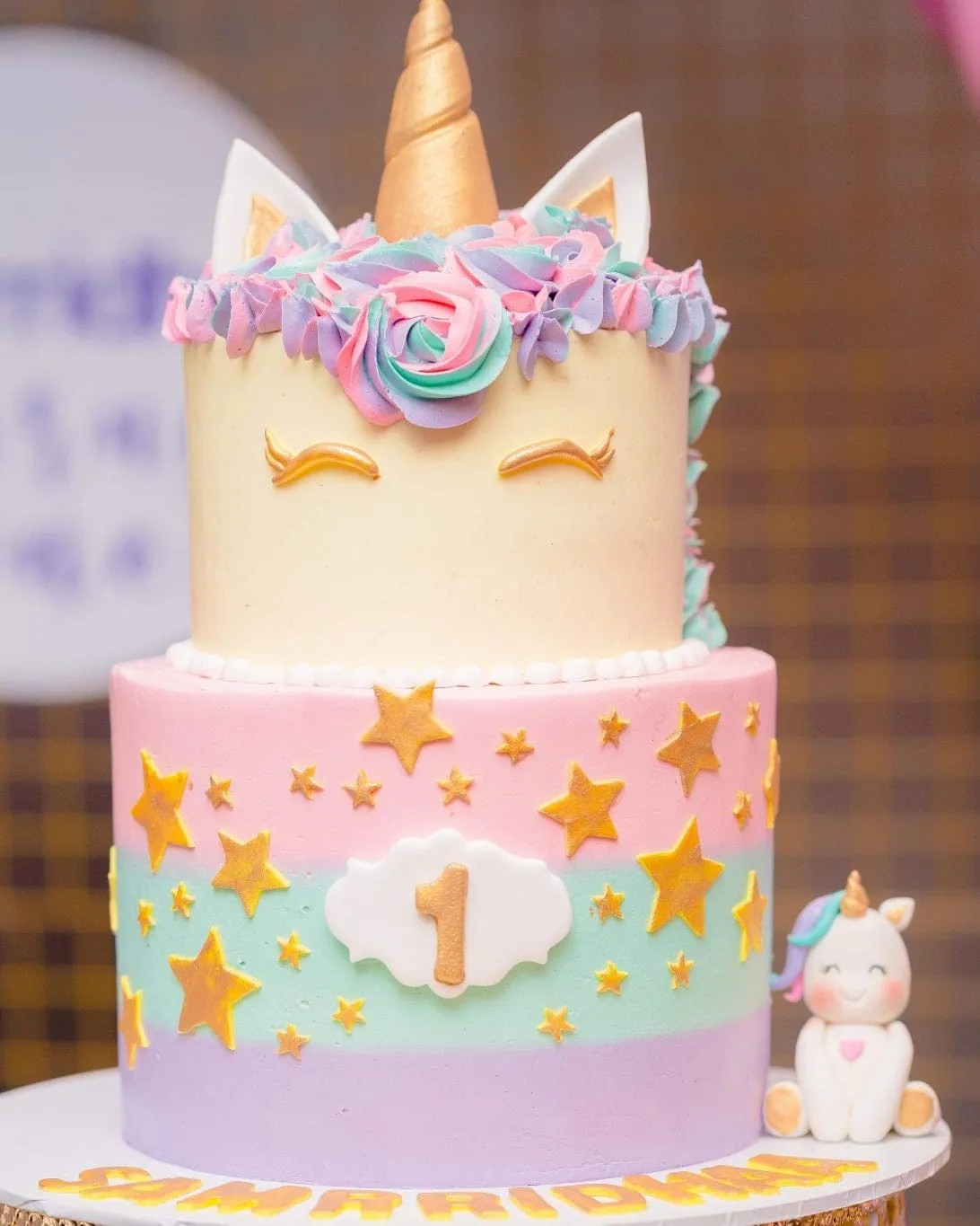 Two-tier themed cake made by Amour Desserts in Melbourne